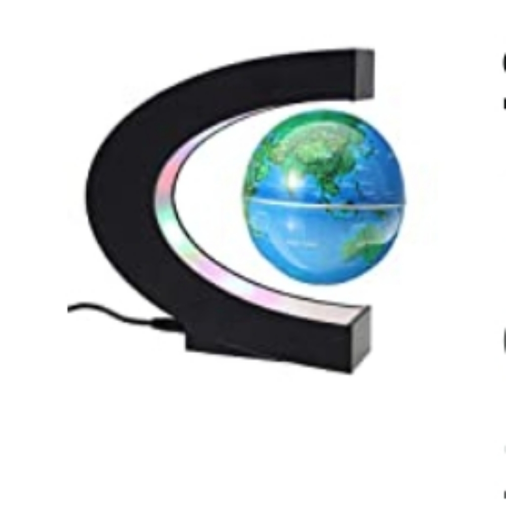 Magnetic Levitation Globe with LED Light, Cool Gadgets Floating Lamp Globe Decor
